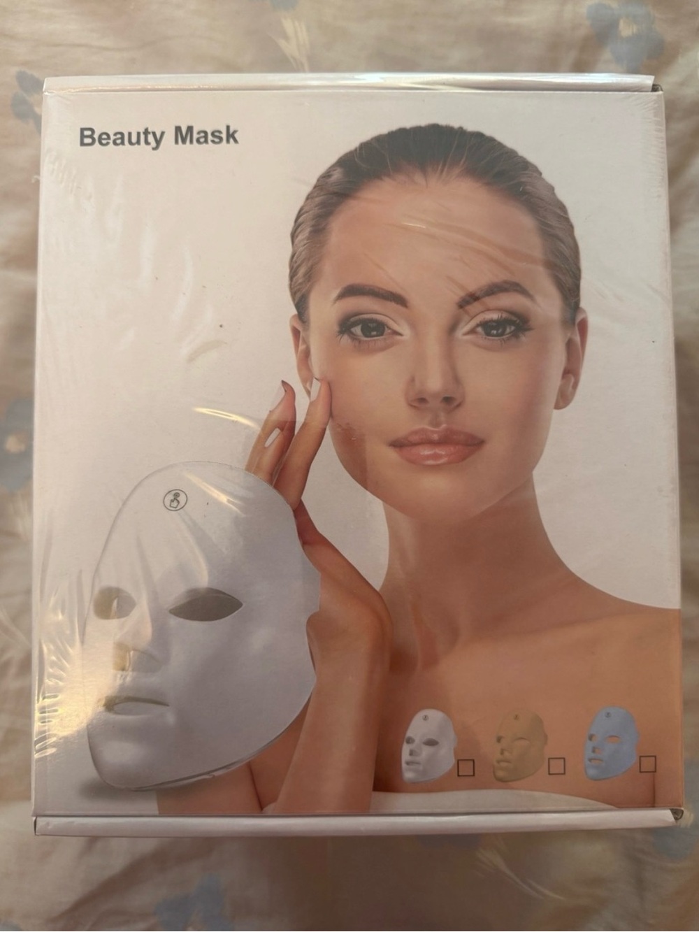 Face mask red light